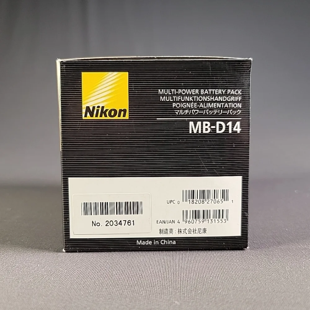 Nikon MB-D14 Battery New In Box. I Nevrr Used It.it Was A Backup Unit For Me.